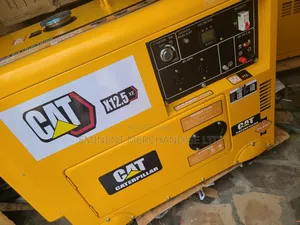 Yellow Big Cat 10kva Soundproof Generator