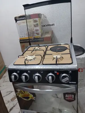 Skyrun Gas Cooker 3+1 Kitchen Appliance GCS-3g1e/X