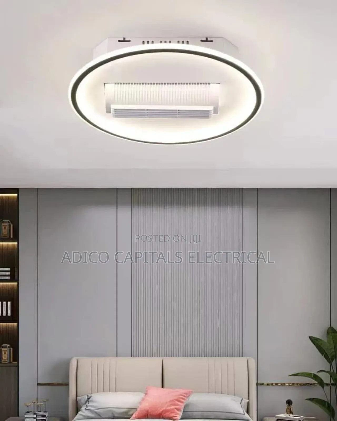 Led Ceiling Light With Fan and Remote Control