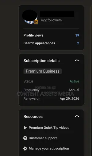 Discounted Linkedin Business Plan 1 Year Subscription