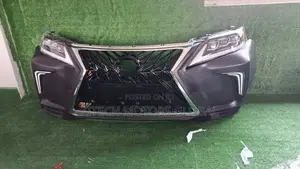 Complete Front Bumper and Head Light Rx350 Lxface
