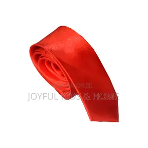 Men’S Long Neck Tie Red And Purple