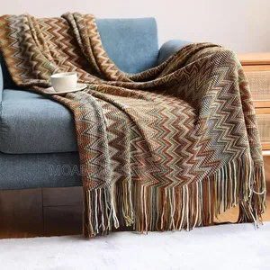 Cozy Knit Throw Blankets (122 by 182 Cm)