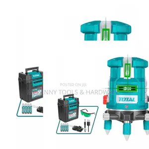 Total Tools Self-Leveling Line Laser 30 Meters, 5 Lines