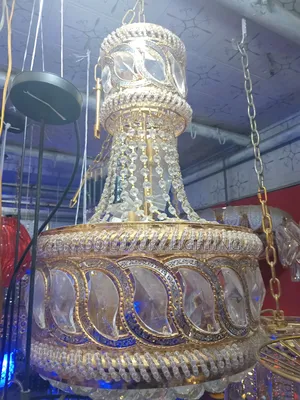Gold Chandelier Light