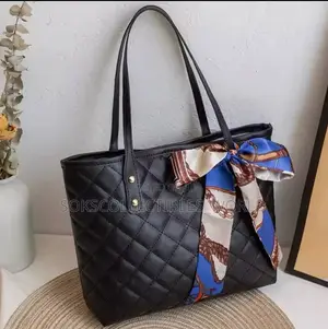 Women Shoulder Bag Rhombic Embroidery Handbag Pu Leather