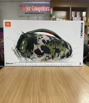 JBL Boombox 3 Portable Bluetooth Speaker With Deepest Bass