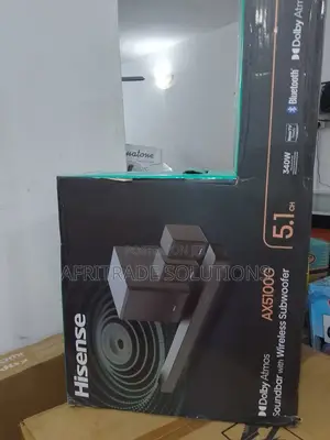 High Base Hisense 340wtts 5.1ch Wireless Sound Bar