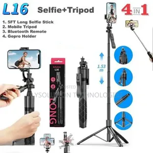 L16 Selfie Stick Tripod Stand for Smartphones Gopro
