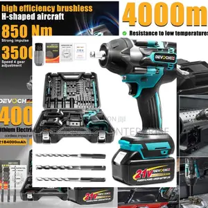 The Only Tool You Need: 4-in-1 Cordless Power 850nm Torque
