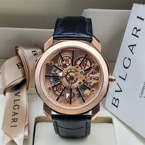 High Quality Bvlgari Leather Automatic