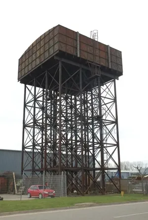 Fibreglass Water Tank and Stanchion
