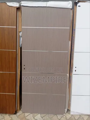 Wooden Door Silver Lining Available 2