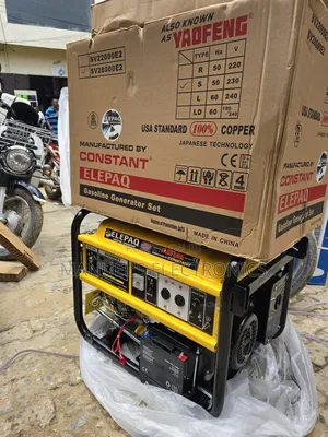 (12.5kva)Elepaq Constant Petrol Generator 100%Copper Coil
