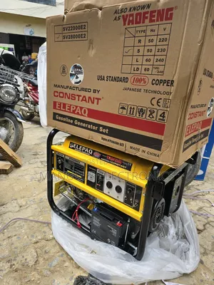I Have Brand New Elepaq Constant Petrol Gen 12.5kva 100%Copp