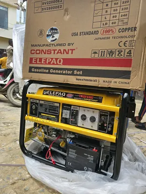 Imported 12.5kva Elepaq Constant Petrol Gen 100%Copper Coil