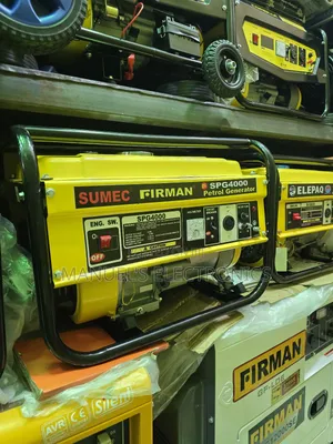 3.5kva Sumec Firman Petrol Gen Model Spg4000m