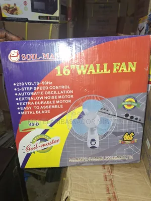 16" Wall Fan - Soil-Mas