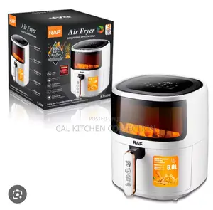 Raf 6 Liters White Air Fryer