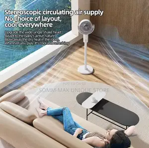 Rechargeable Air Turbine Circulation Fan With Remote