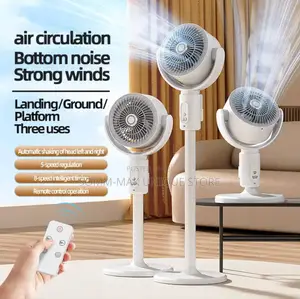 Rechargeable Air Turbine Circulation Fan With Remote