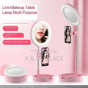 Tabletop Ringlight Phone Holder • 