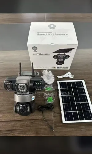 4g V380 4lens Solar PTZ Camera 5mp