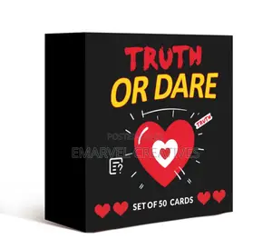 1 Box of Truth or Dare Cards for Adults, Promoting Intimacy