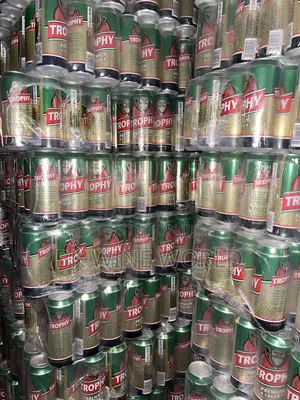 Trophy Premium Lager Beer - 50cl X 24 Cans