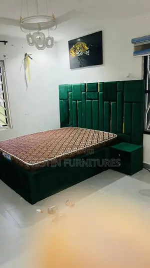 Get Your Luxury 6 by 6 Bed Frame and 2 Bed Side