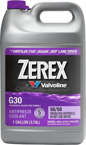 Zerex G30 50/50 Predilucted Antifreeze Coolant