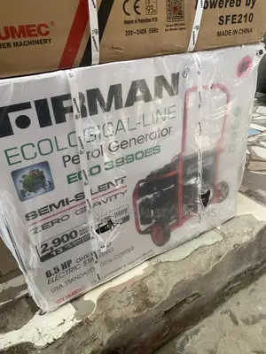 Sumec Firman Generator With Key Control - 6.5hp - Eco8990es