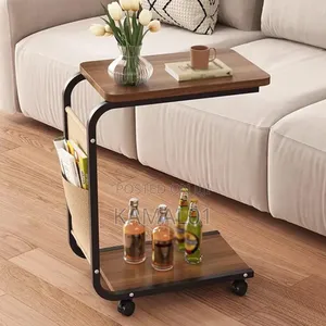 C-Shaped Side Table, Bedside Table