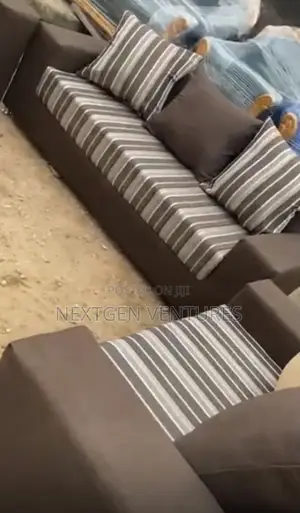 L Shape Couch Set With Single