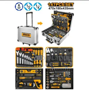 147pcs Ingco Tools Set