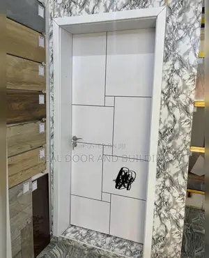 New White Design HDF Wooden Door (56dl1)
