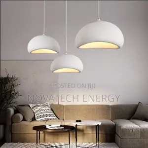 Nordic Design Single Dropping Chandelier E27 Bulb Light Cast