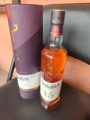 Glenfiddich 15 Years, Single Malt Scotch Whisky.