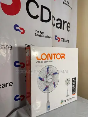 Pay Small Small Lontor Rechargeable Standing Fan On Cdcare.A