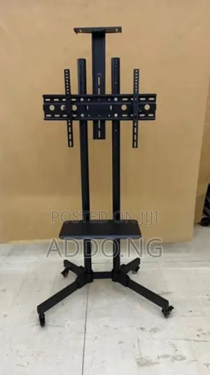 Moveable Television Stand With Wheels 32 to 70 Inch