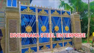 Pure Blue Bible Gate Design