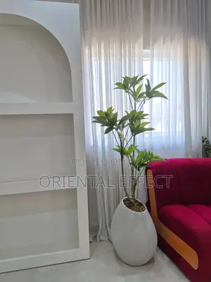 Artificial Fortune Tree 165cm With Pastel Granite Mango Pot