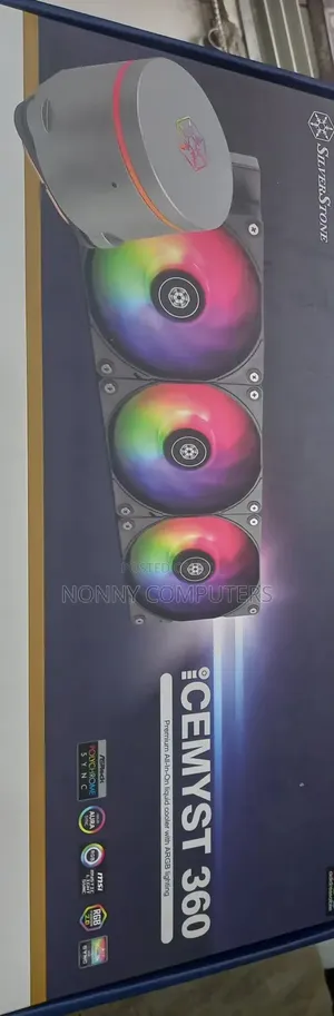 Sliver Stone RGB Addressablel Liquid Coolant