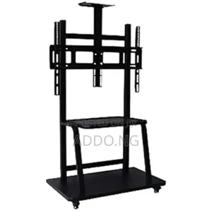 Moveable Television Stand With Wheels 45 to 100 Inch
