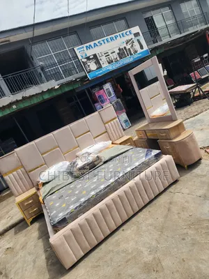 Luxury 6by6 Executive Bed With Dressing Mirror and Drawers