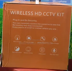 Wireless Hd Cctv Kit 8 Channel