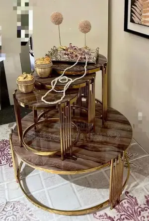 Centre Table and 3 Side Stools
