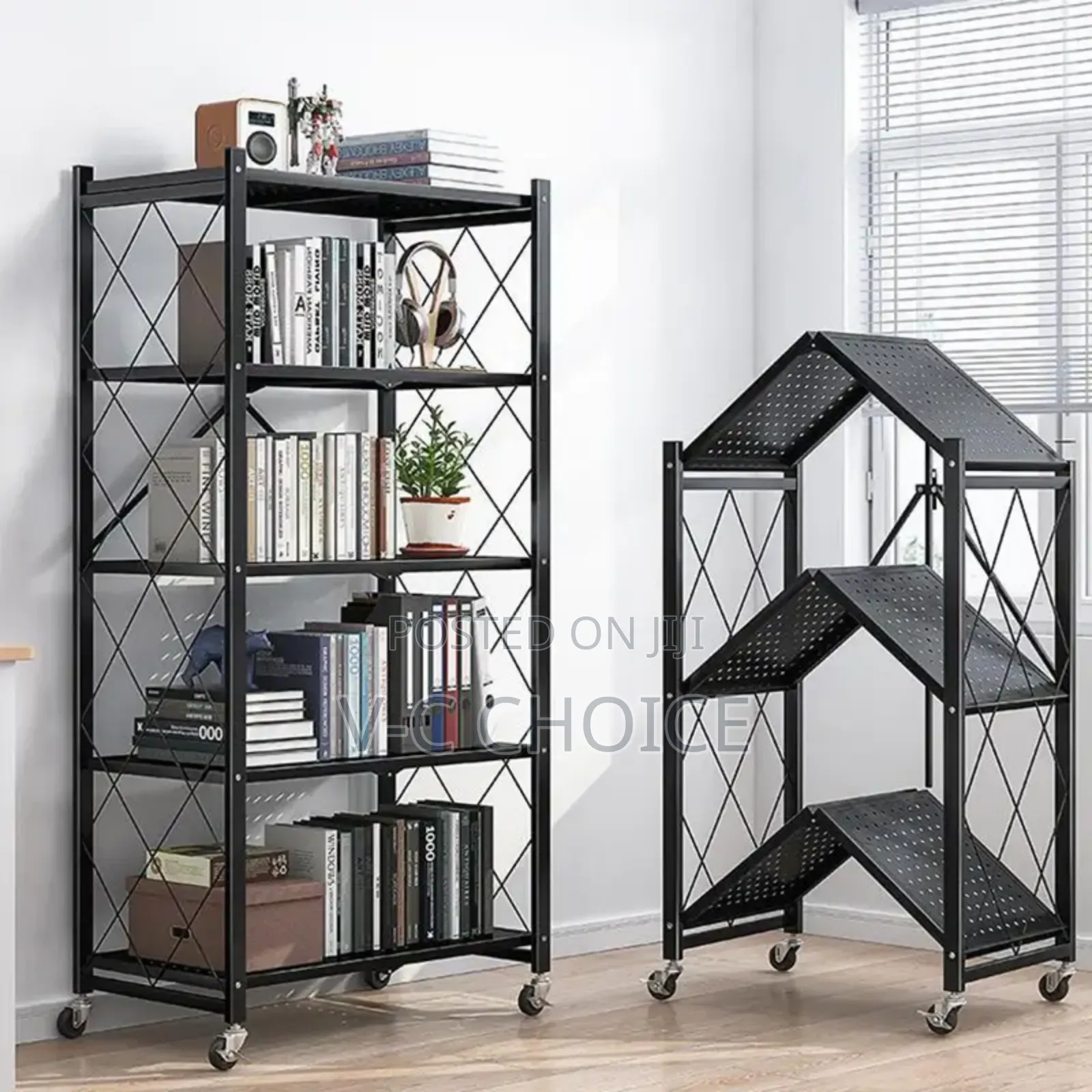 Kitchen Storage Rack Multi-layer Folding Storage Rack 6layer