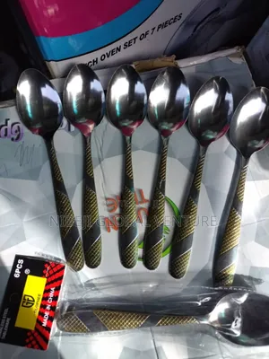 Gold Silver Stainless Spoon Set
