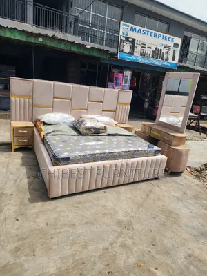 Ulphostery Brand New Six by Six Luxury Bed.